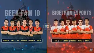 BIGETRON VS GEEK FAM ID GAME 1 | KING BRANZZ GADA OBENG
