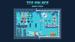 Ice Palce | PIXEL ART ASSETPACK (Desc&aacute;rgalo!)