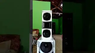Cek Sound Speaker Ashley 6 in MD65 midel centang centung gler!!