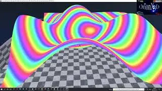 OrionX3D (OpenCL GPU + OpenGL Shared buffer) Simple Point Particles Simulation Bench Test.