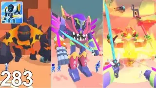 Mechangelion Robot Fighting 283: 🐍 KEEP MOVING FORWARD! Destroying The Rage Green Serpent!