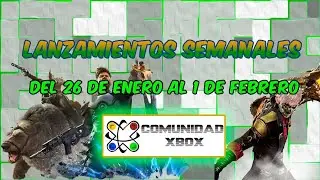 Lanzamientos semanales: Del 26 de Enero al 1 de febrero