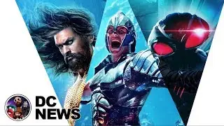 AQUAMAN - Stunning New Posters & Jason Momoa Wax Figure