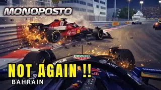 Surviving 14 Laps with No Grip 😬 | F1 Monoposto Race at Bahrain
