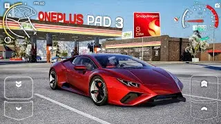 CarX street mobile OnePlus pad 3 | Snapdragon 8 elite perfomance testing and gameplay 