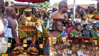 JUST IN🔥: OTUMFUO DEMONSTRATES THE BEAUTY OF ASANTE CULTURAL DANCE