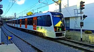 🚊 FGC 115 saliendo de VOLPELLERES (Barcelona)