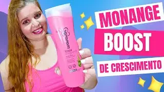 💕 NOVO MONANGE BOOST DE CRESCIMENTO! Nova f&oacute;rmula ARGILA VERDE, BAMBU E BABOSA! 