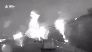 Russian Speedboat Destroyed in Overnight Drone Attack in Crimea, Ukraine Says
