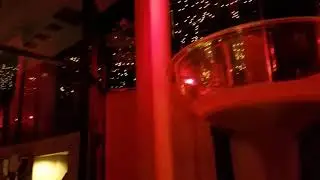 Champagne tower suite at Pocono Palace