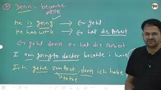 A1 ADUSO- aber, denn, und, sondern & oder || Adjektive in German Grammar | German Classes Jaipur