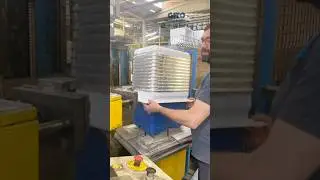 Refrigerator Manufacturing Process ( Evaporator Coil Winding )