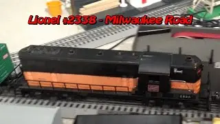 Milwaukee Road - Lionel # 2338 Diesel Pulling Sinclair Gas Cars