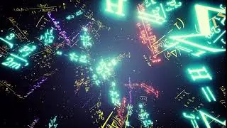 Math Formulas Chaos Background - Animation Videos | No Copyright.