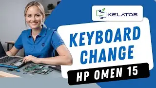 How to change the keyboard of an HP Omen 15 with keys that do not work?