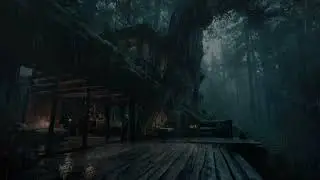 Heavy Thunderstorm Rain on Tin Roof | Sleep Fast & Stay Asleep