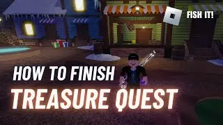 EASY 40K Coins FAST! - how to complete Lost Treasure Quest in Fish It Roblox tutorial