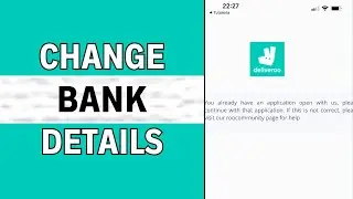 How To Change Bank Details on Deliveroo (Easiest Guide)