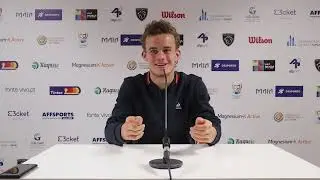 Confer&ecirc;ncia de Imprensa de Luca van Assche (campe&atilde;o) &mdash; Maia Open 2022