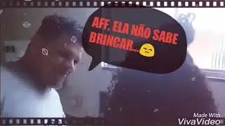 Zueiras entre padrasto e enteada.