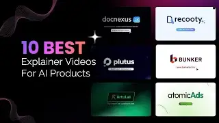 10 Best Explainer Videos for AI Products | AI Videos | AI Explainer Video by MotionGility