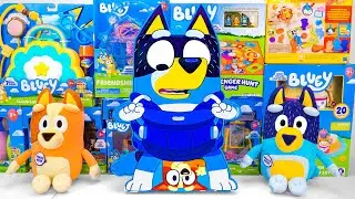 Bluey Toy Collection Unboxing Review 🐾 Mystery Bandit and Bingo Box & Bluey Cloud Bag Doctor's Set