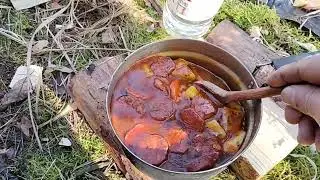 Paprik&aacute;s kolomp&eacute;r / Potato soup