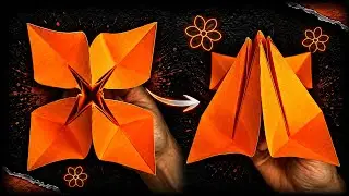 Origami Lily Flower 🪷 Easy Paper Gift Tutorial