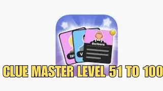 Clue Master Level 51 to 100 solved!