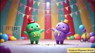 The alphabet circus/Kids poem/KooKoo Rhyme World #learningpoem #kidspoem #cartoon #kookoorhymeworld