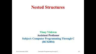 Nested Structures