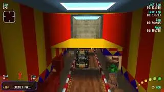 Re-Volt Multiplayer (RVGL) -Team Race 4v4 (Round 2) 24/12/2025