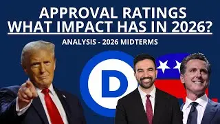 Trump Approval Ratings, GOP vs Democrats & the Impact on the 2026 Midterms