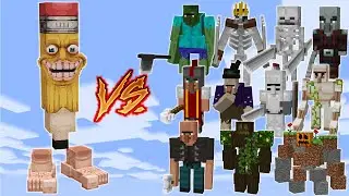 PARKRAHMATMAMAT vs All REXY'S EXPANSION | MINECRAFT PE BATTLE