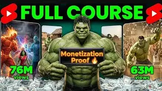 Hulk AI Videos Kaise Banaye | YouTube Monetization Proof 🔥#viralvideos #hulk #ai 