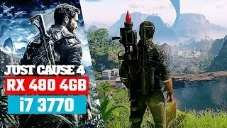 Just Cause 4 on RX 480 4GB - i7 3770 - 16GB - High Setting - 1080p in 2023 🔥