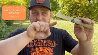 Lake Champlain Barlow Unboxing from Traditional Pocket Knives