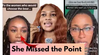 She Questioned Why Women Chose the Bear… Women Said Her Take Is Dangerous