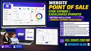 Source Code Aplikasi Kasir Point of Sale Full Fitur | POS Metode FIFO, Barang Expired & Laporan Laba