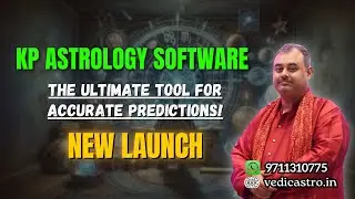KP Astrology Software &ndash; The Ultimate Tool for Accurate Predictions! - New Launch