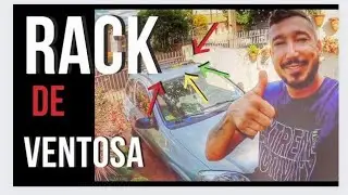 Rack de teto ventosa - Recebimento e instala&ccedil;&atilde;o - Rodrigo Lima