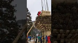 Nozawa Fire Festival Dosojin Matsuri Japan 2019