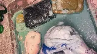 Massive laundry suds overload satisfying #asmr #asmrsounds #satisfying 