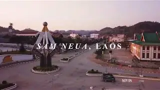 Sam Neua city of Houaphan Province, LAOS by Sivis'Art