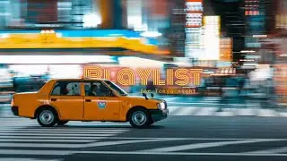 [Playlist] 도쿄 밤거리, 달리는 택시 | Tokyo Citypop Night Ride