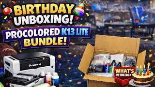 Did I Go Too Far? 😳 Birthday Unboxing the Procolored K13 Lite Bundle