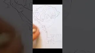 my favourite# anime# character #drawing in# hard work# video# 📸