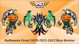 Galaxy Attack Space Shooter | Halloween Event 2020 2021 2022 Boss Review | By Apache Gamers