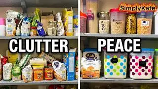 Small Pantry Organization | Simple And Affordable Setup