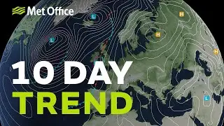 10 Day Trend &ndash; How much will high pressure influence the UK? 09/03/22
